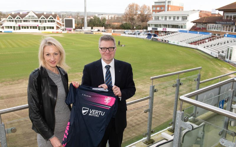 Vertu Motors Named Official Partner of Somerset County Cricket Club