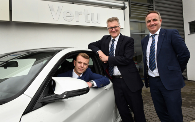 Vertu Motors Supports Teesside Colleague's Fundraising Efforts