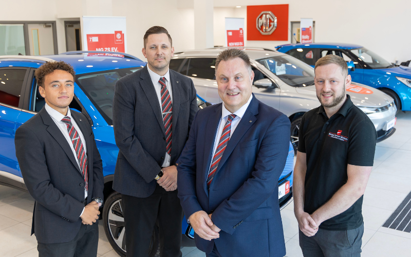 Bristol Street Motors Invests �1 Million In New MG Dealership In Chesterfield