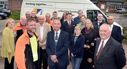 Birmingham Ford Newstarts van handover