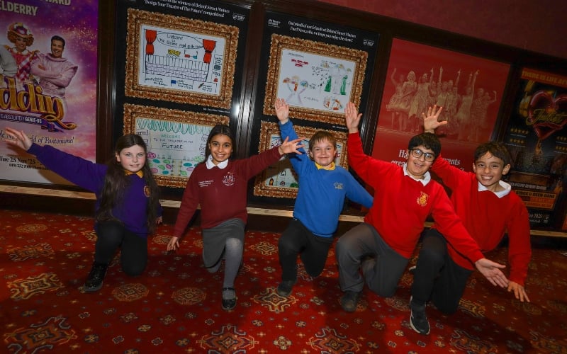 Budding School Artists Enjoy Special Newcastle Panto Performance