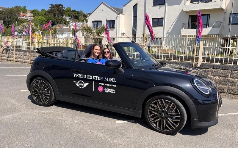 Vertu MINI Exeter Drives Support For North Devon Hospice As Local MINI Hero