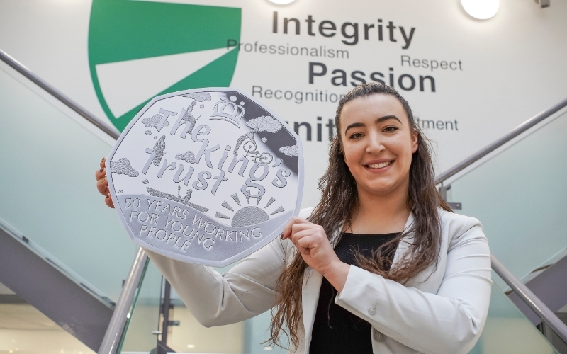 Vertu Designer Creates Royal Coin For The King's Trust 50th Anniversary