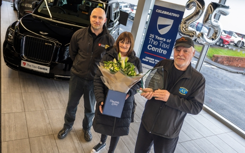 The Taxi Centre Marks 25 Years Supporting The UK's Taxi And Private Hire Drivers