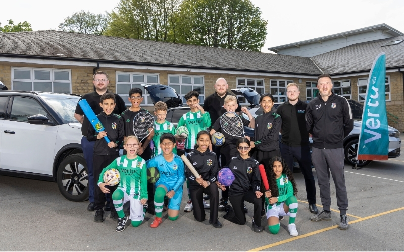 Vertu Vauxhall Skipton Sponsors PE Kit In Boost For Sandy Lane Primary