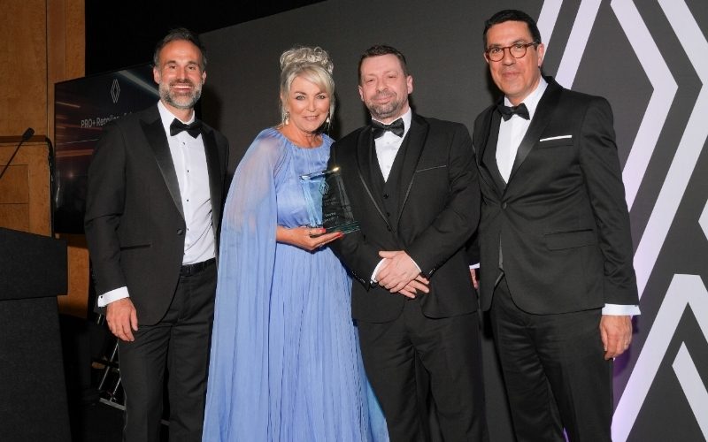 Vertu Celebrates Double Success At Renault Pro+ Awards