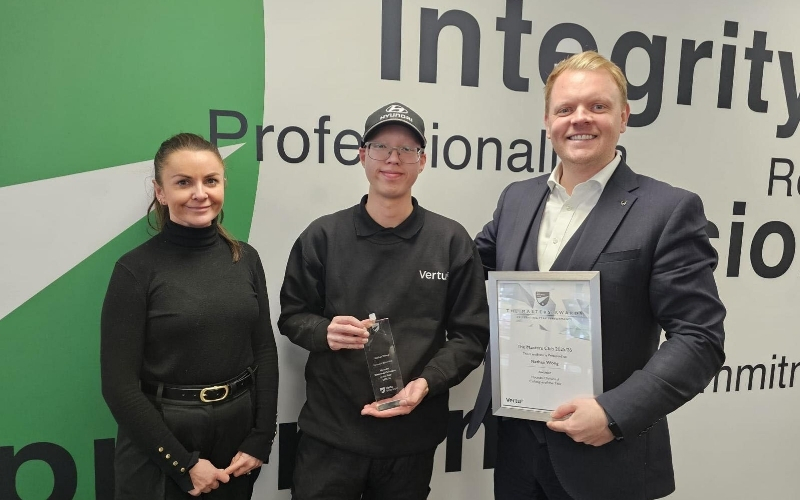 North East Apprentice Technician Recognised With Top Award
