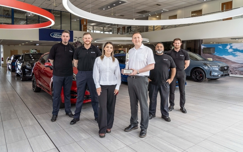 Vertu Ford Birmingham secures prestigious Ford President's Award